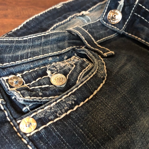 True Religion Bootcut Jeans -Size 27x33 - Picture 7 of 8